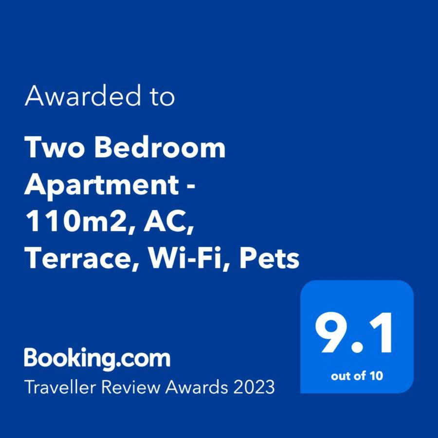 Two Bedroom Apartment - 110M2, Ac, Terrace, Wi-Fi Lagos Ngoại thất bức ảnh